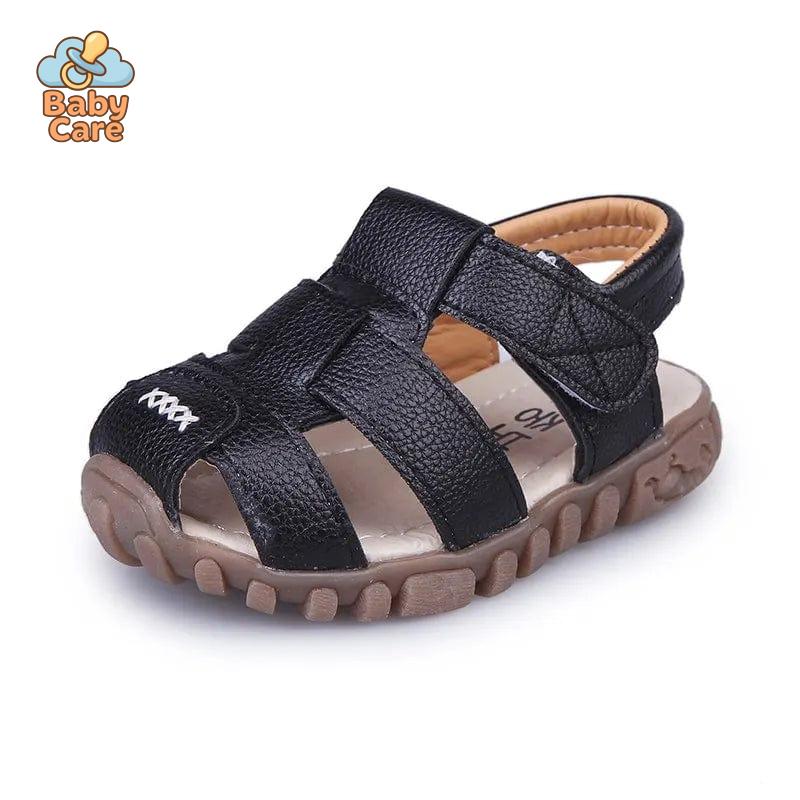 Sandales bébé garçon et filles en cuir souple