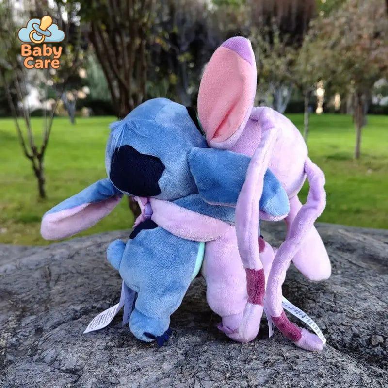 Peluche Stitch et Angel I Love You Duo