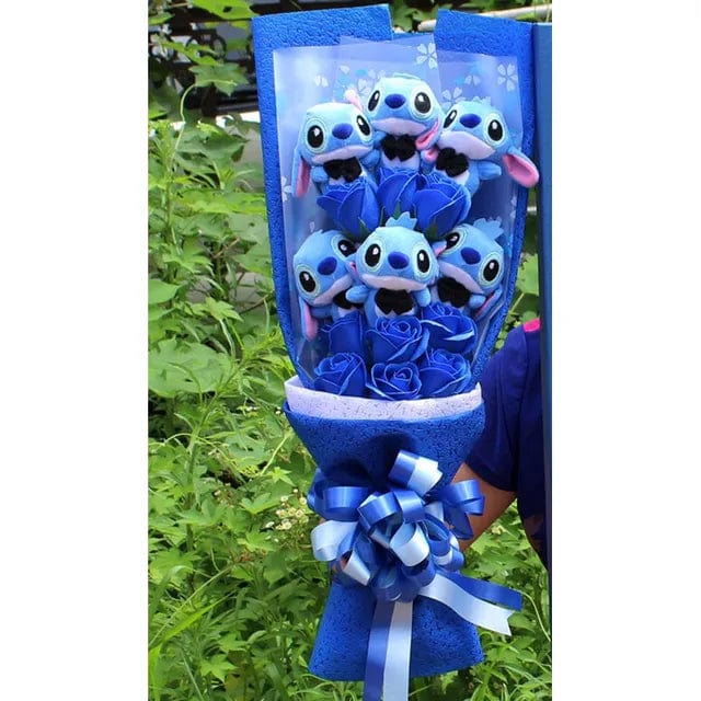 Peluche Stitch Bouquet Cadeau
