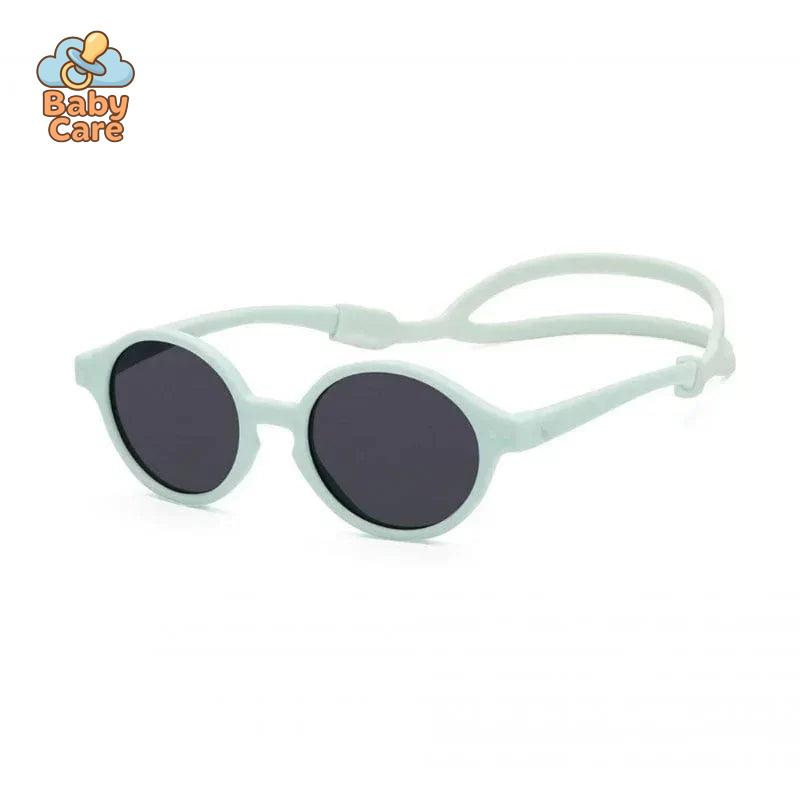 Lunettes de soleil bébé flexibles avec sangle UV400