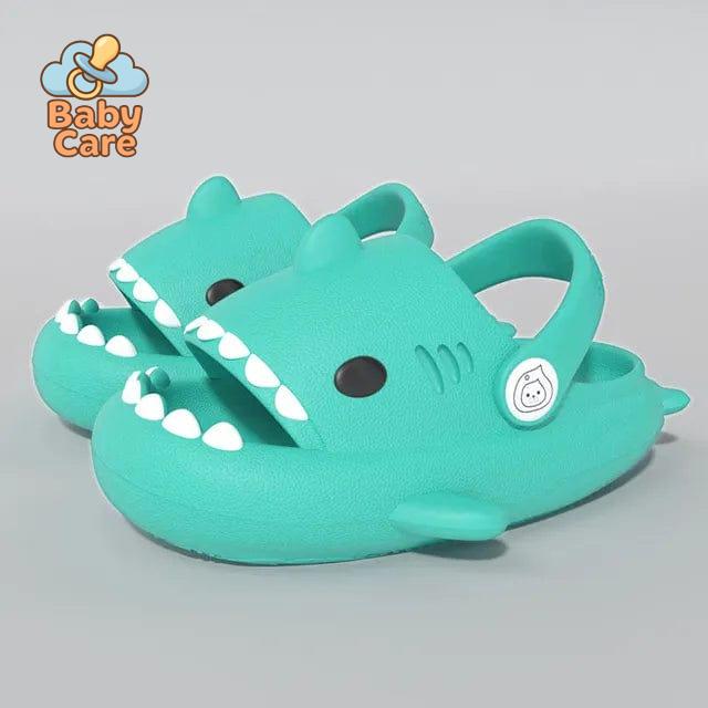 Sandales bébé garçon et filles souples requin