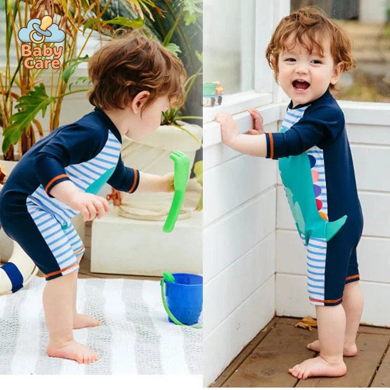 Maillot de bain une pièce bébé garçon protection UV