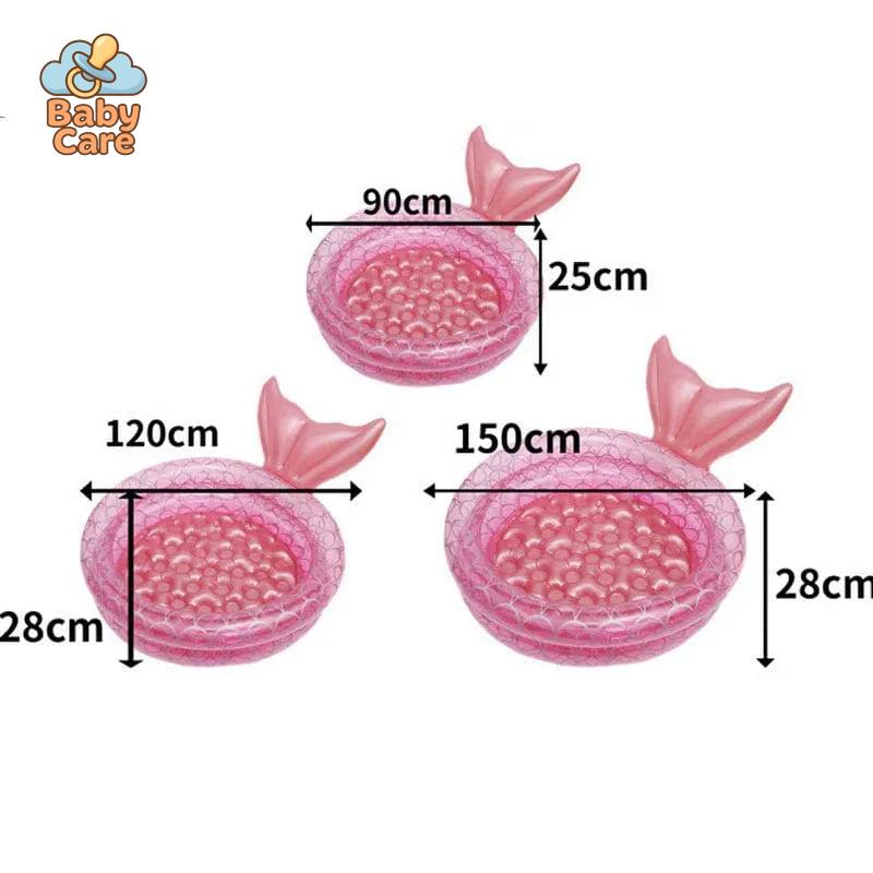 Piscine bébé et enfant sirène magique