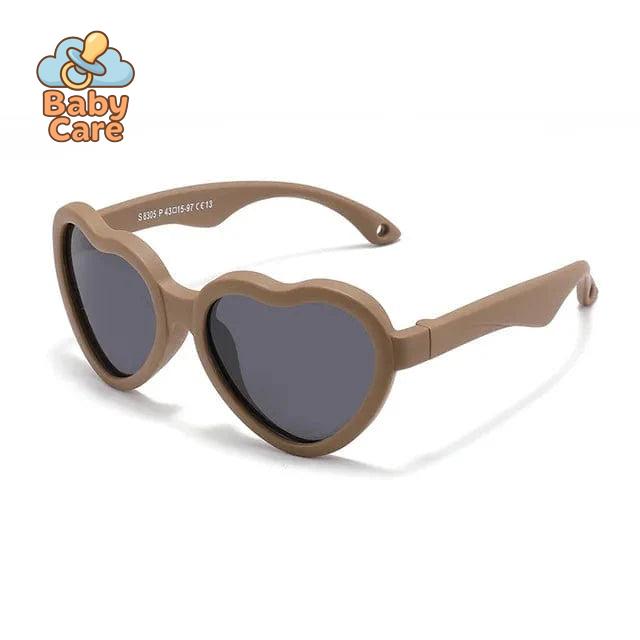 Lunettes de soleil bébé coeur 0-2 ans