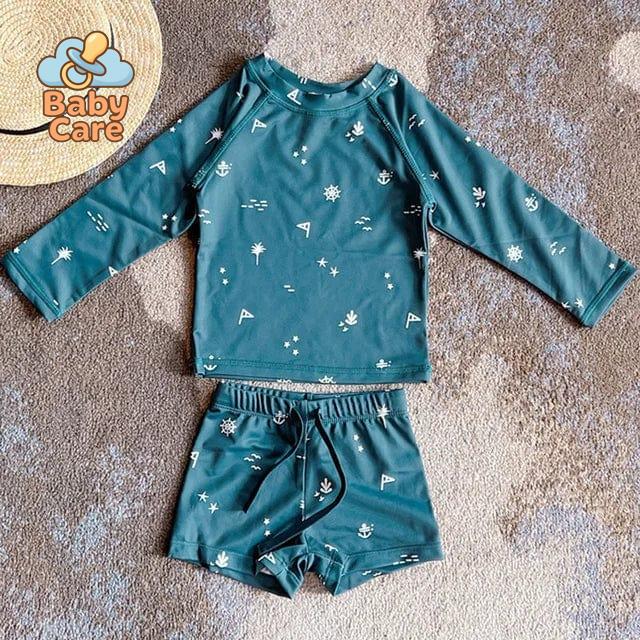 Maillot de bain bébé garçon vacances hawaïens