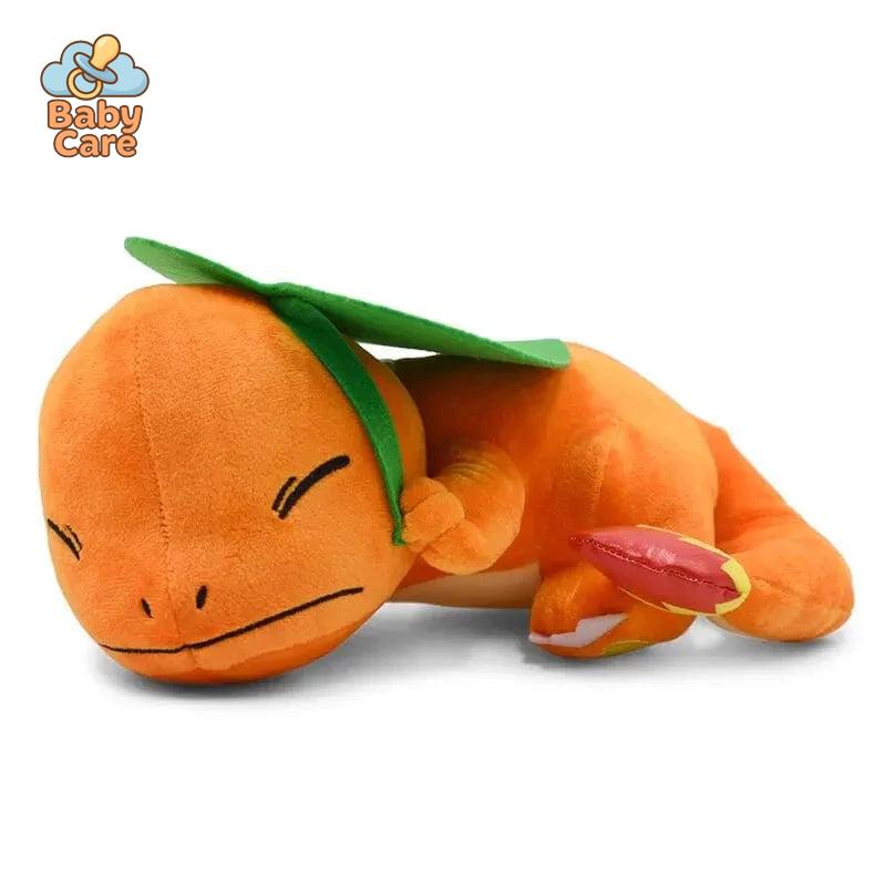 Peluche Salamèche contre la pluie