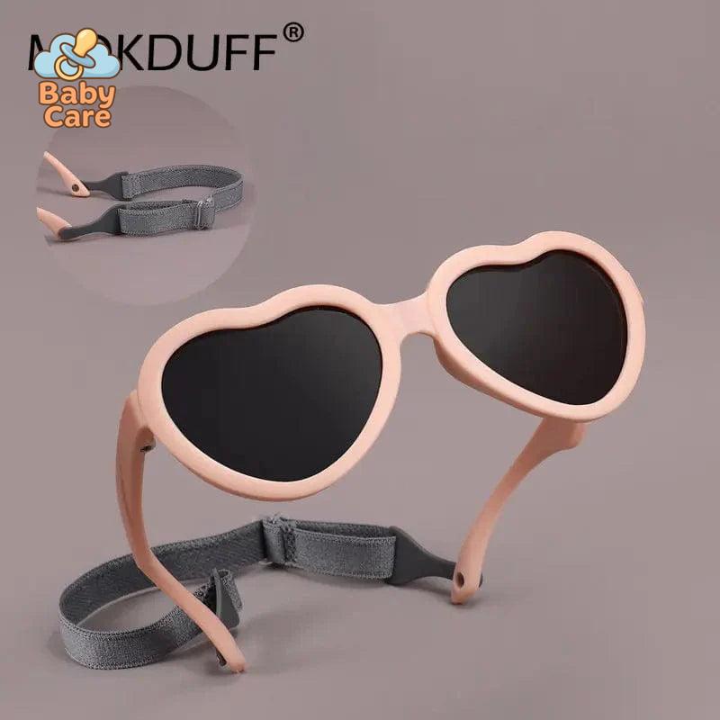 Lunettes de soleil bébé coeur 0-2 ans