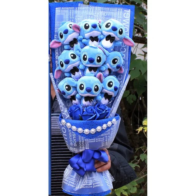 Peluche Stitch Bouquet Cadeau