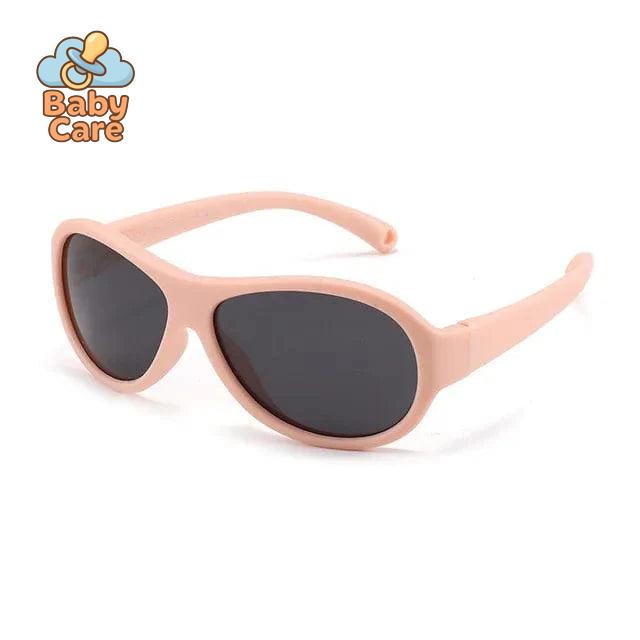Lunettes de soleil bébé flexible avec sangle réglable 0-3 ans