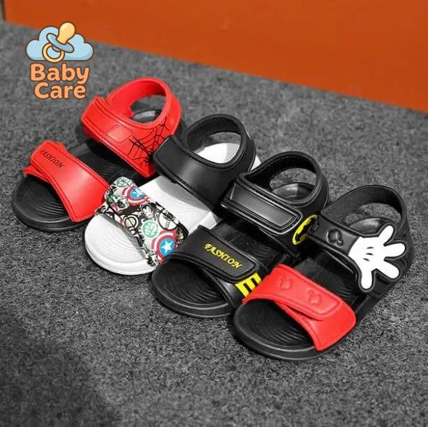 Sandales bébé garçon souples à thème