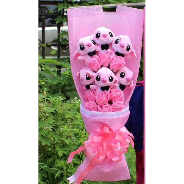 Peluche Stitch Bouquet Cadeau