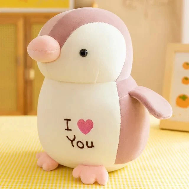 Peluche pingouin Love