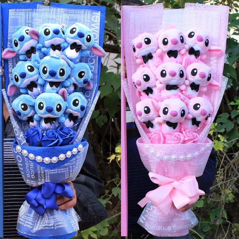 Peluche Stitch Bouquet Cadeau