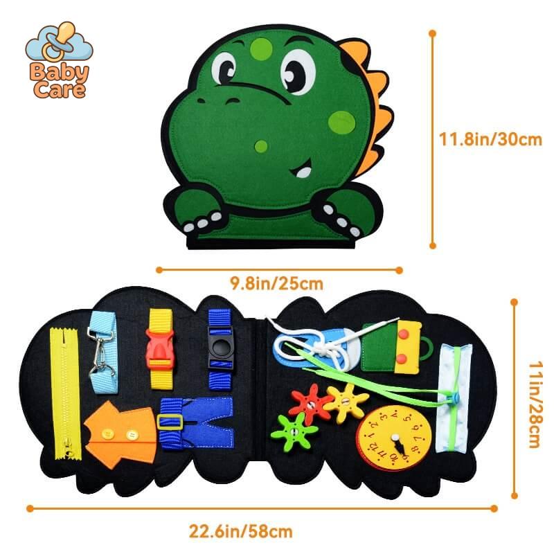Planche d'activités Montessori Dino