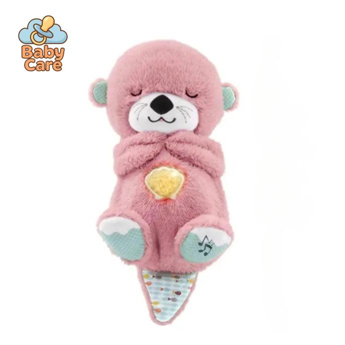 Ma Loutre Câlins Bonne nuit Peluche interactive, Doudou Loutre, Doudou qui respire, Peluche veilleuse Bébé musicale