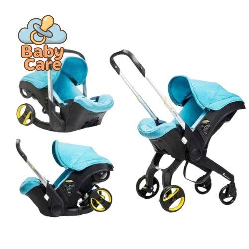 Poussette 4 en 1 – Système de Voyage Multifonctionnel