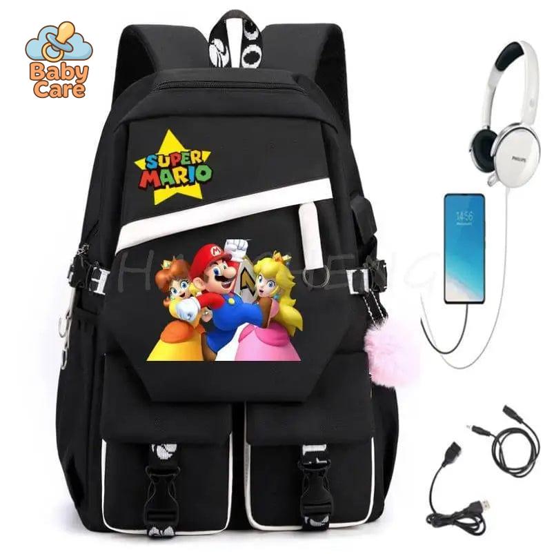 Cartable Mario Intelligent Grande Capacité
