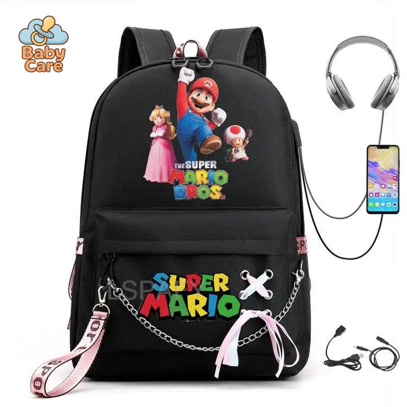 Cartable Mario Princesse Peach