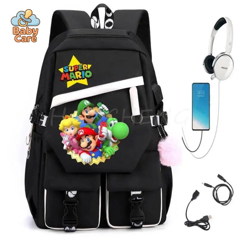 Cartable Mario Intelligent Grande Capacité
