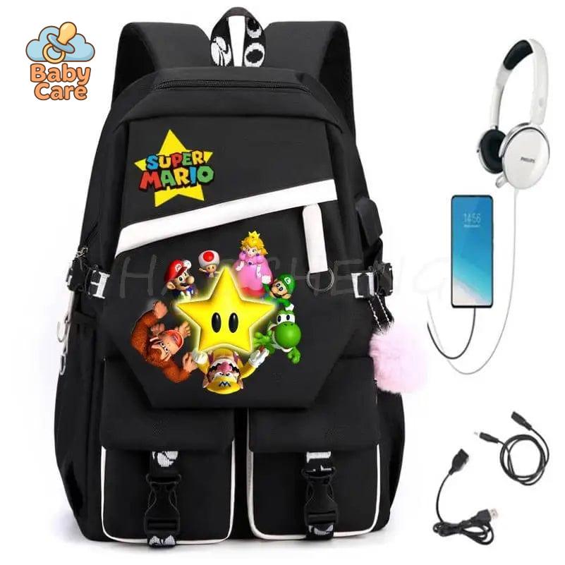 Cartable Mario Intelligent Grande Capacité