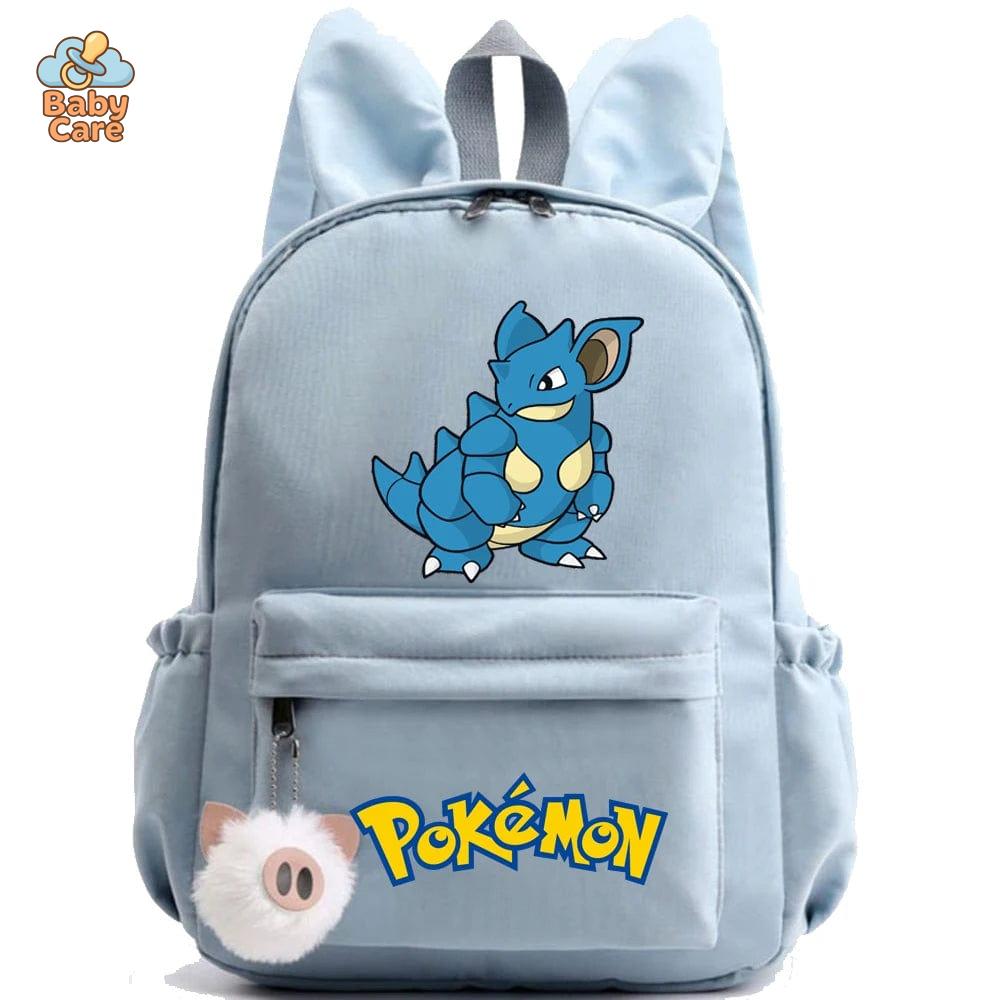 Cartable Pokemon Avec Porte Clé