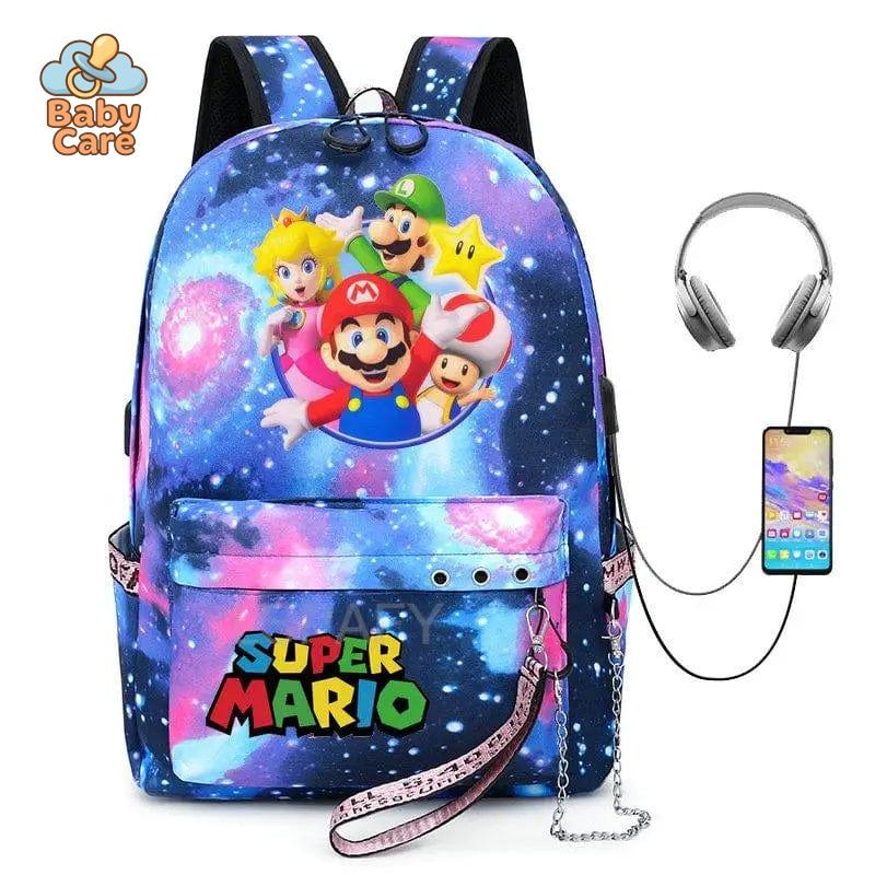 Cartable Mario Princesse Peach