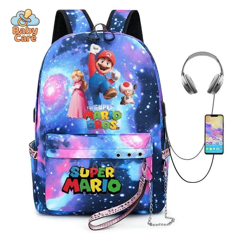 Cartable Mario Princesse Peach