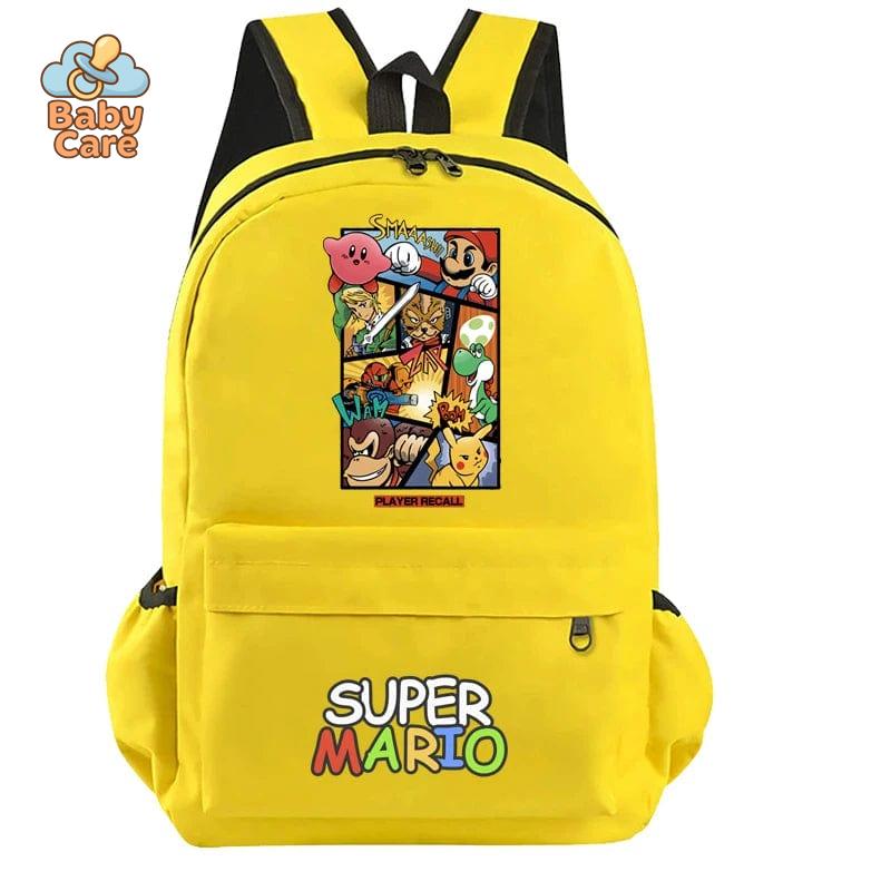 Cartable Mario Imprimé Coloré