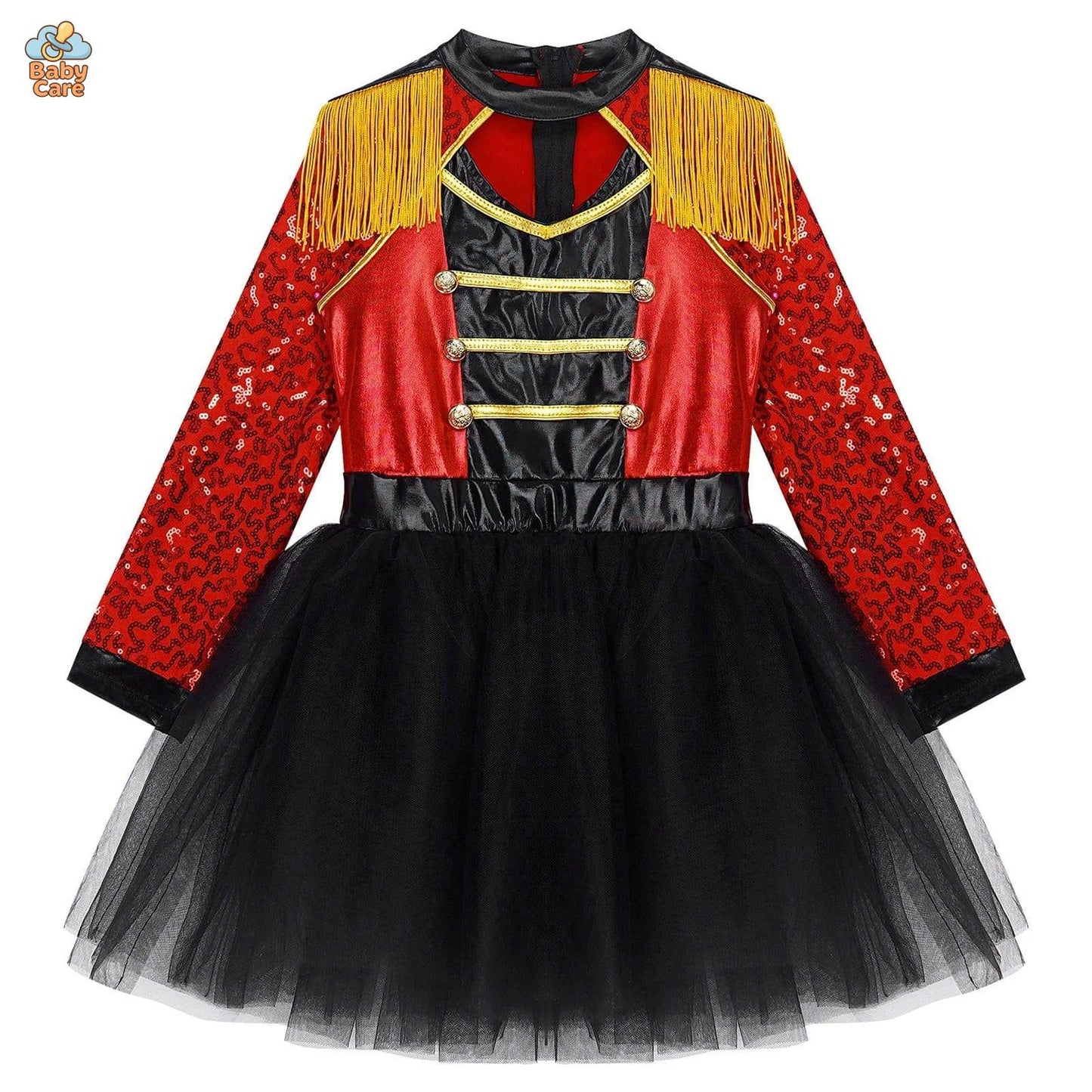 Déguisement de magicien de Cirque Enfant Fille avec Tutu