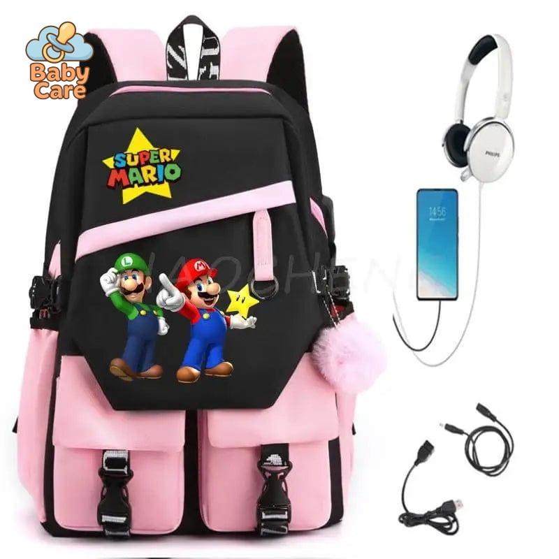 Cartable Mario Intelligent Grande Capacité