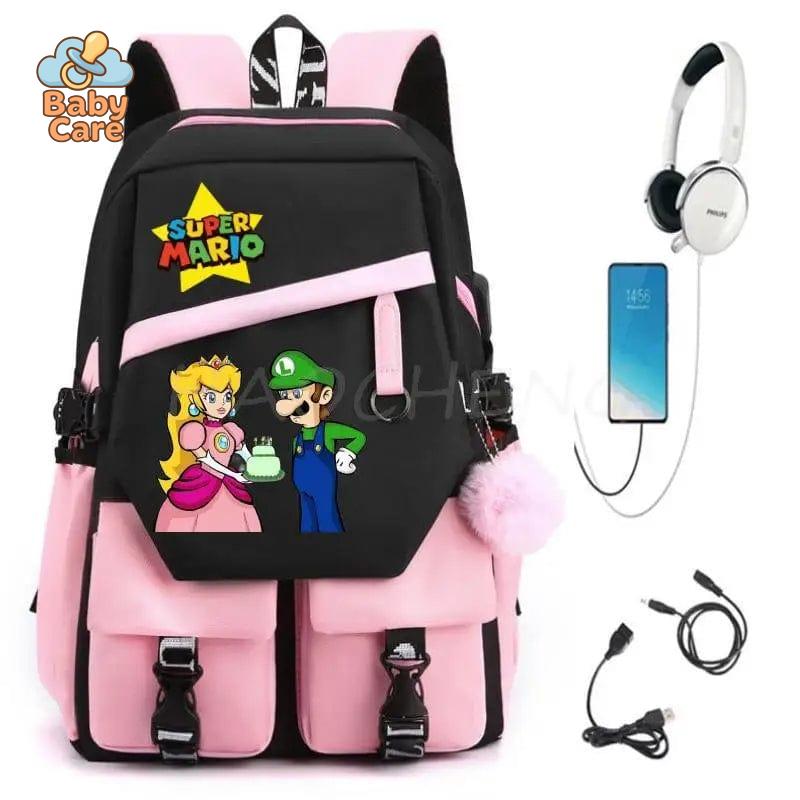 Cartable Mario Intelligent Grande Capacité