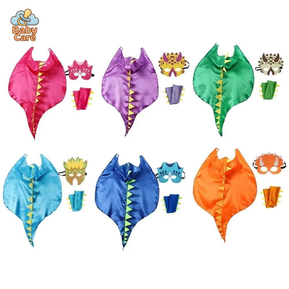 Déguisement dinosaure enfant cape et masque