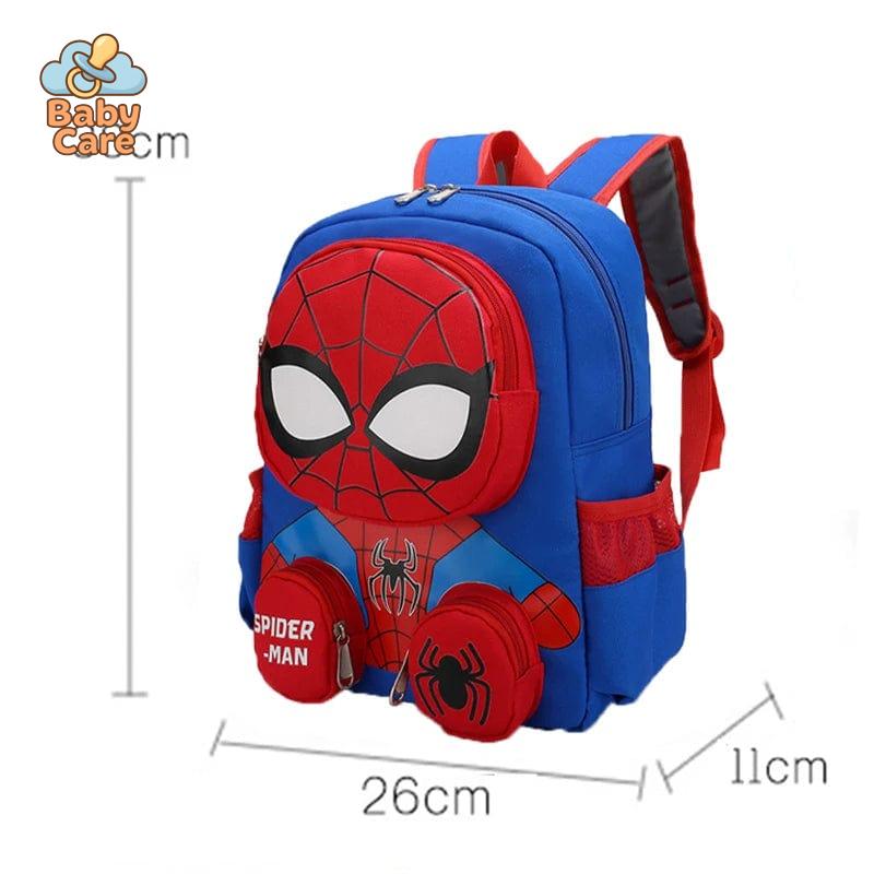Cartable Spiderman 3D Poches Pratiques