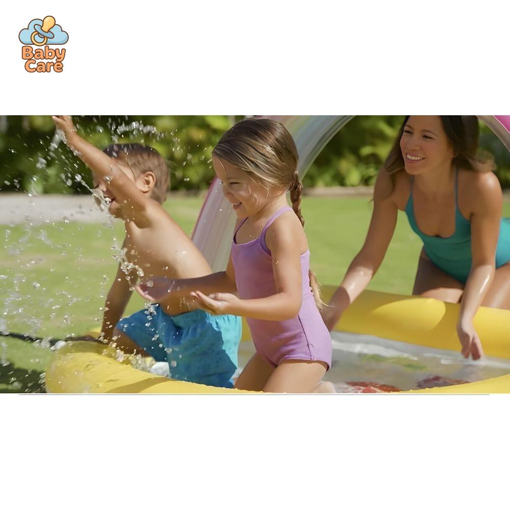 Piscine bébé gonflable avec air de jeu