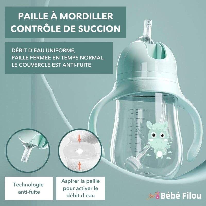 Biberon Paille 2 en 1 | Bébé Filou