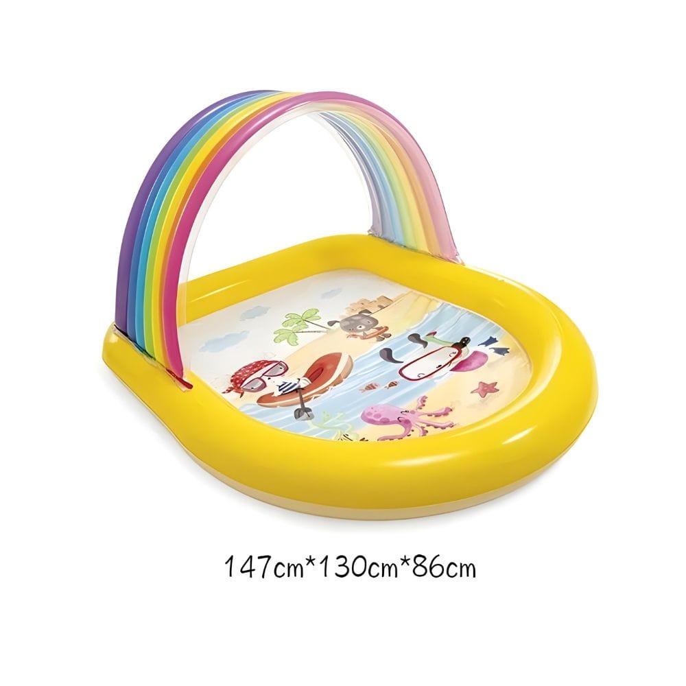 Piscine bébé gonflable avec air de jeu