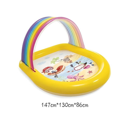 Piscine bébé gonflable avec air de jeu