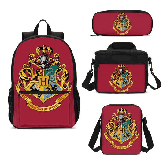 Cartable Harry Potter Ensemble 4 Pièces