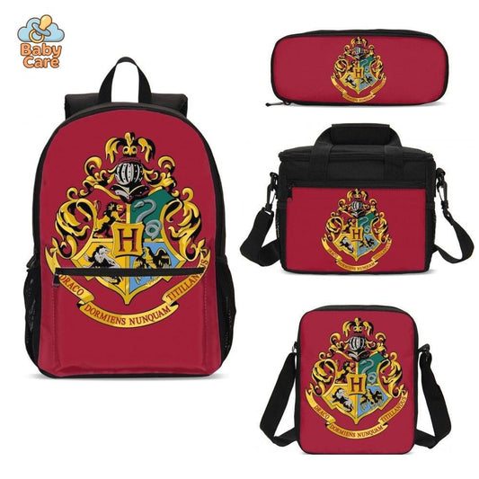 Cartable Harry Potter Ensemble 4 Pièces