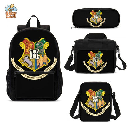 Cartable Harry Potter Ensemble 4 Pièces