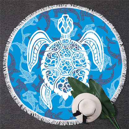 Serviette de Plage Tortue Ronde - India