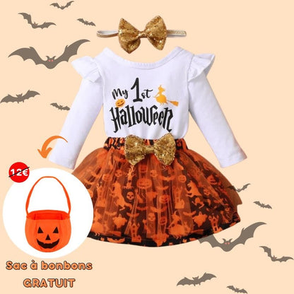 Mon Premier Halloween déguisement bébé fille