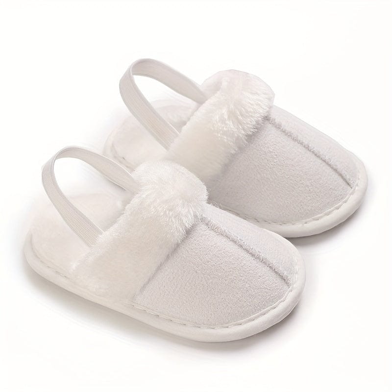 Chaussons Mignons en Peluche pour Bébés