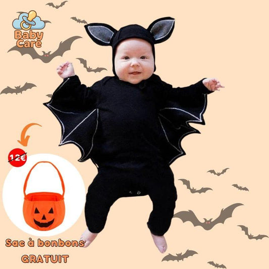 Déguisement halloween bébé Chauve-Souris