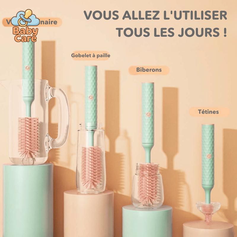 BabiTime - Le kit de nettoyage rapide pour biberon