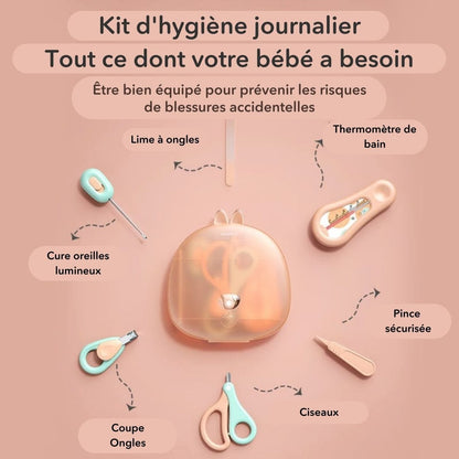 Trousse de soin bébé hygiène et toilette