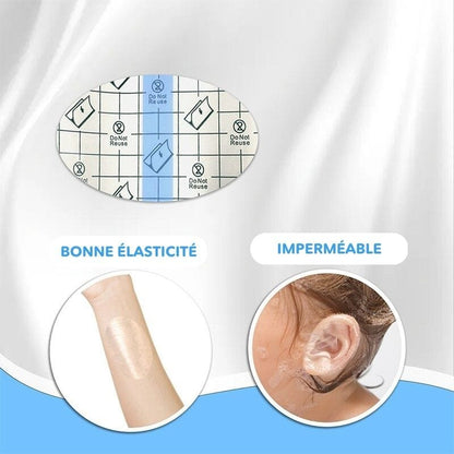 30 Patchs Imperméables - Protège oreilles bébé