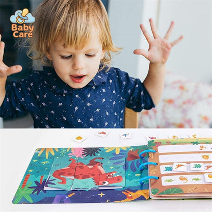 Livreactif Montessori - Livre d'histoires résistant et éducatif.