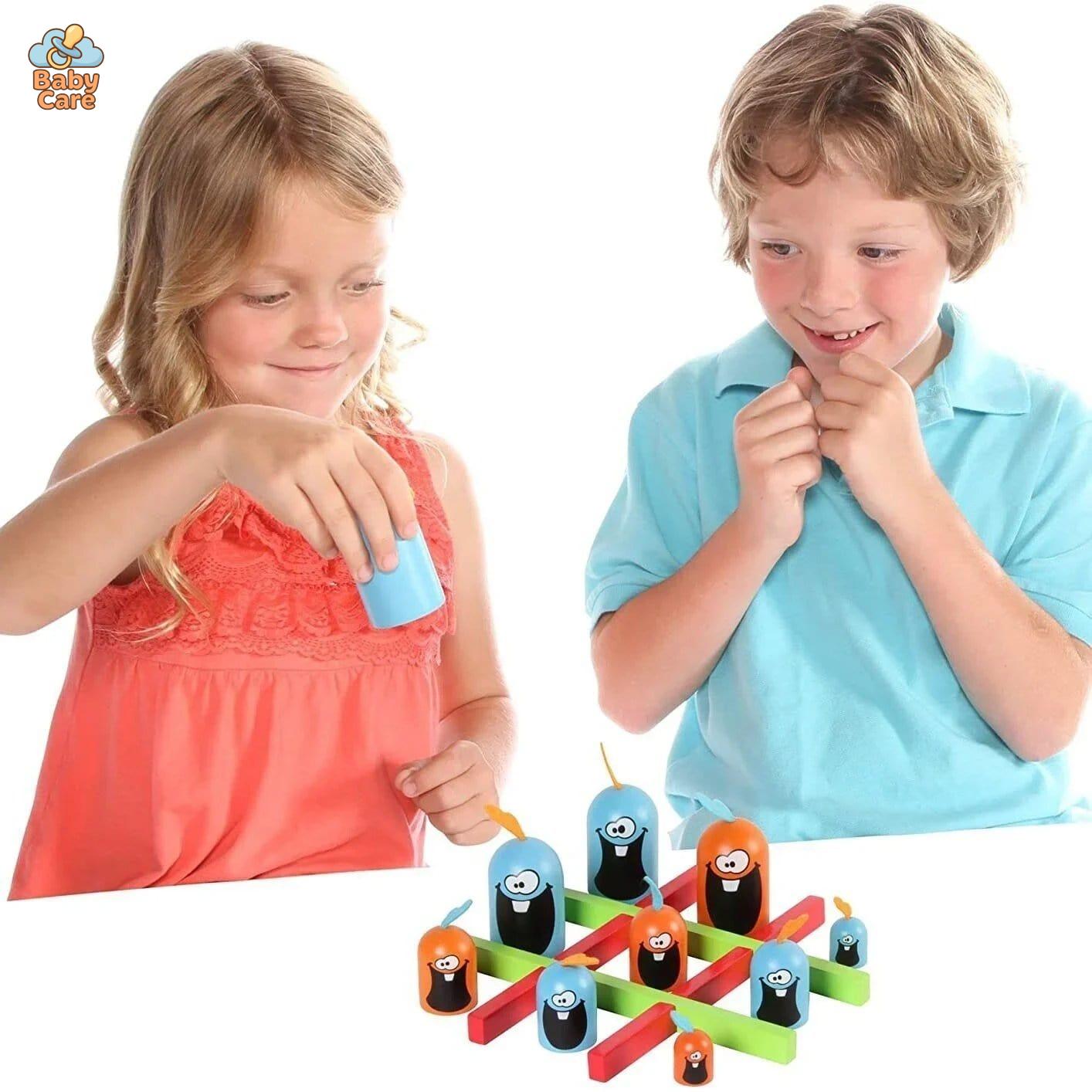 Gobblet Gobblers : jeu éducatif pour enfants
