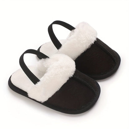 Chaussons Mignons en Peluche pour Bébés